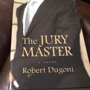 NWT,THE JURY MASTER,by Robert Dugoni,MysteryThriller,hardcover,LargePrintEdition